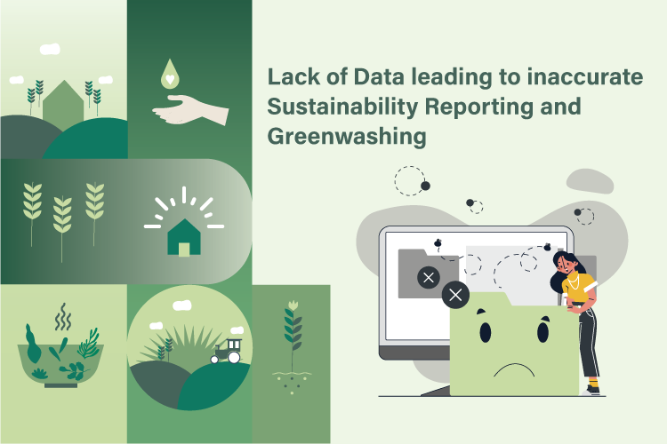 Lack of Data leading to inaccurate Sustainability Reporting and Greenwashing